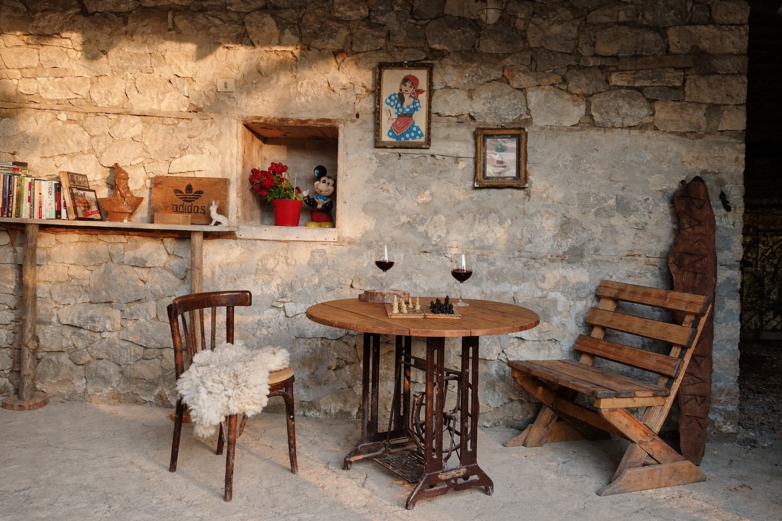 The bar area at PasneserPark